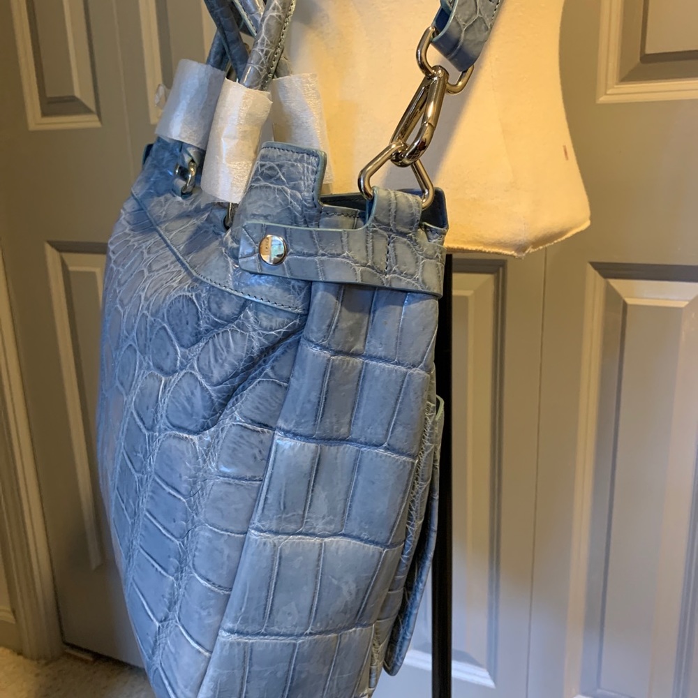 Dooney & Bourke Genuine Croco Shopper Crossbody - Picture 8 of 13
